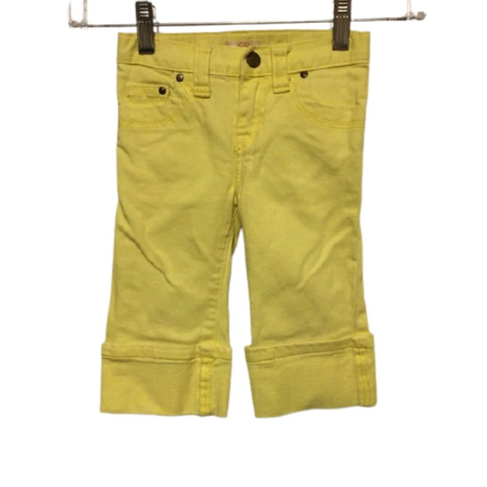 Joe Fresh yellow pants 3T